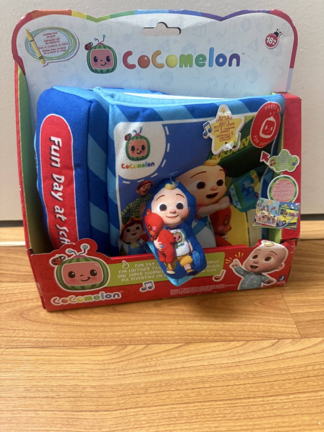 CoComelon Fun Day at School Soft Book