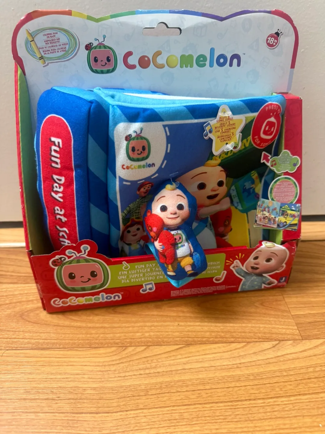 CoComelon Fun Day at School Soft Book thumbnail