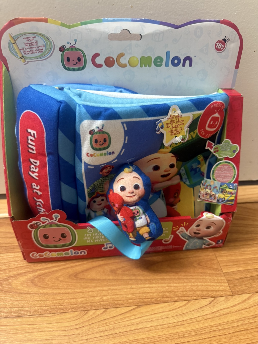 CoComelon Fun Day at School Soft Book - photo 2