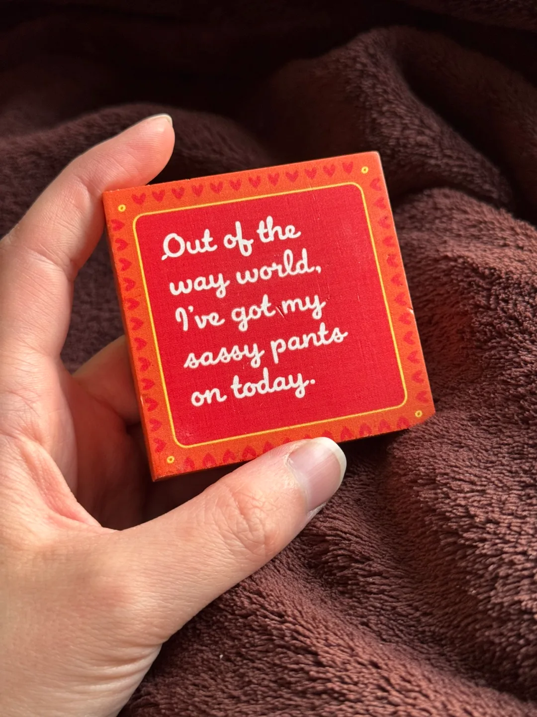 Ganz Sassy Pants & Roll Eyes Wood Cubes thumbnail