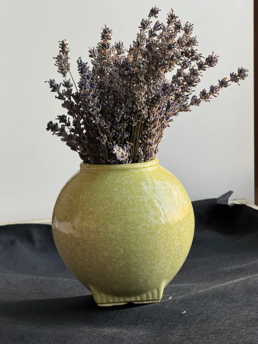 Vintage Round Ceramic Vase thumbnail