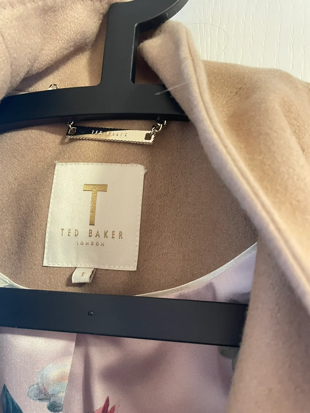 Ted Baker London Beige Coat Size 1 thumbnail