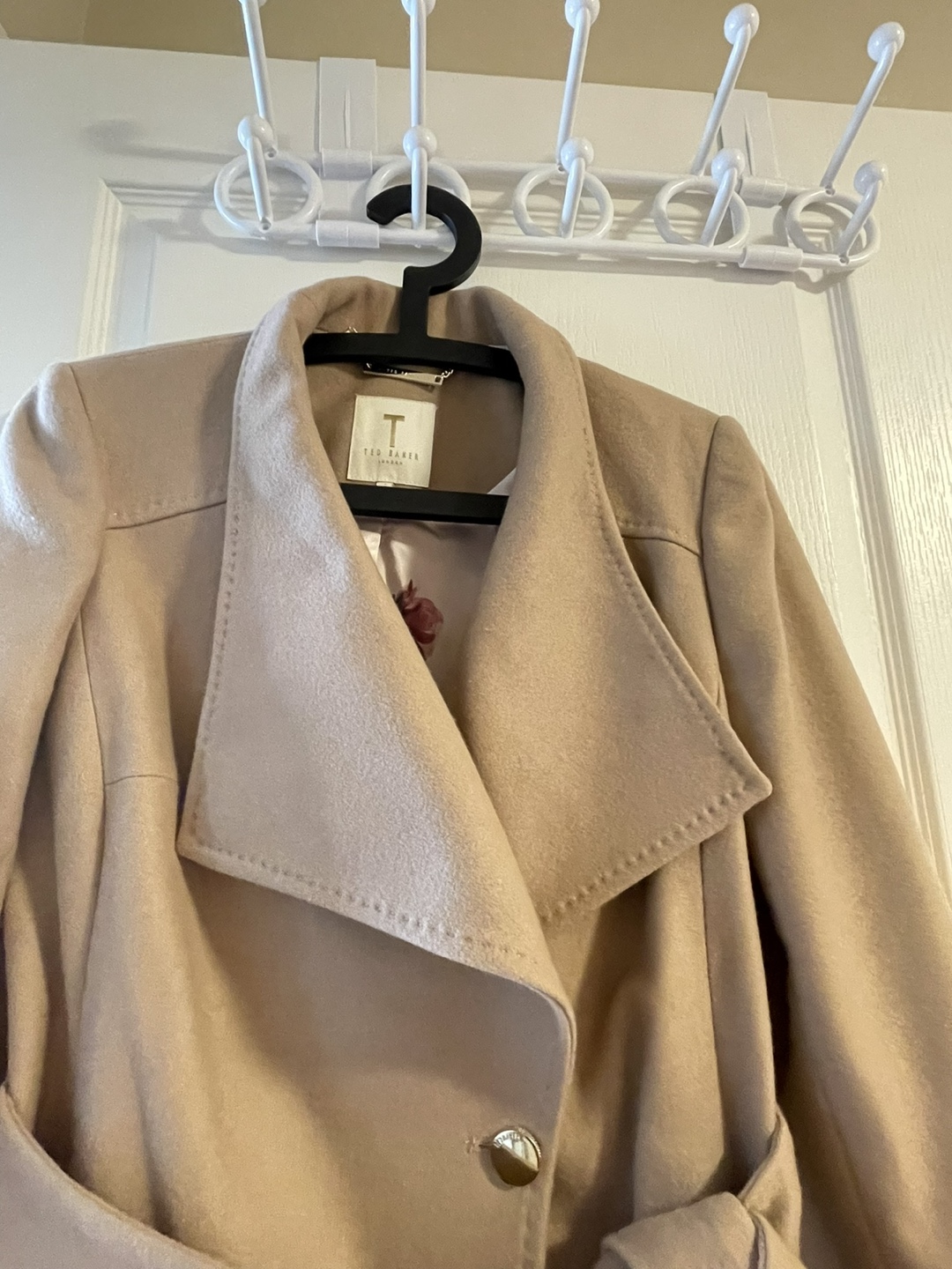 Ted Baker London Beige Coat Size 1 - photo 4