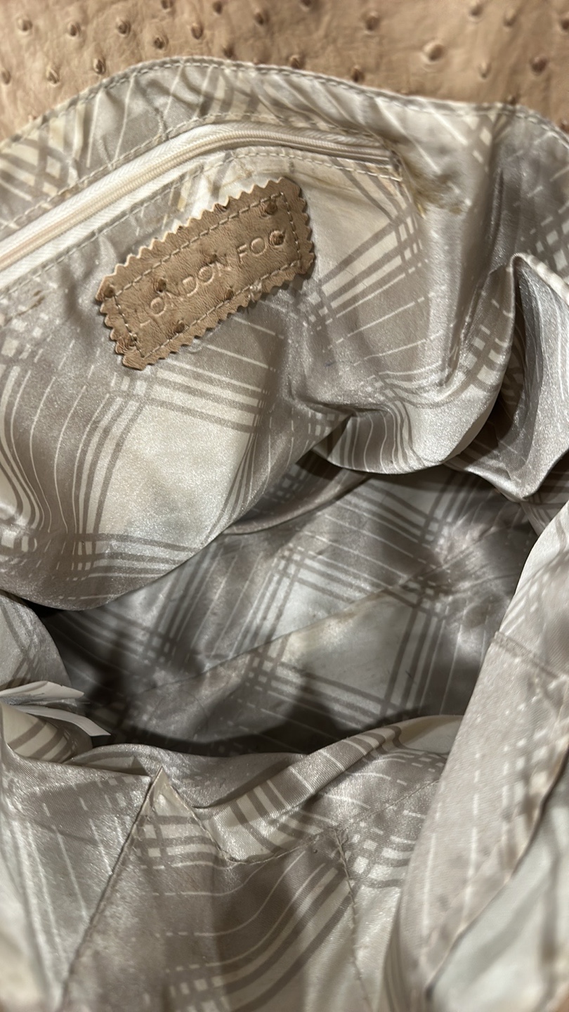 London fog Leather Beige Tote Bag - photo 5