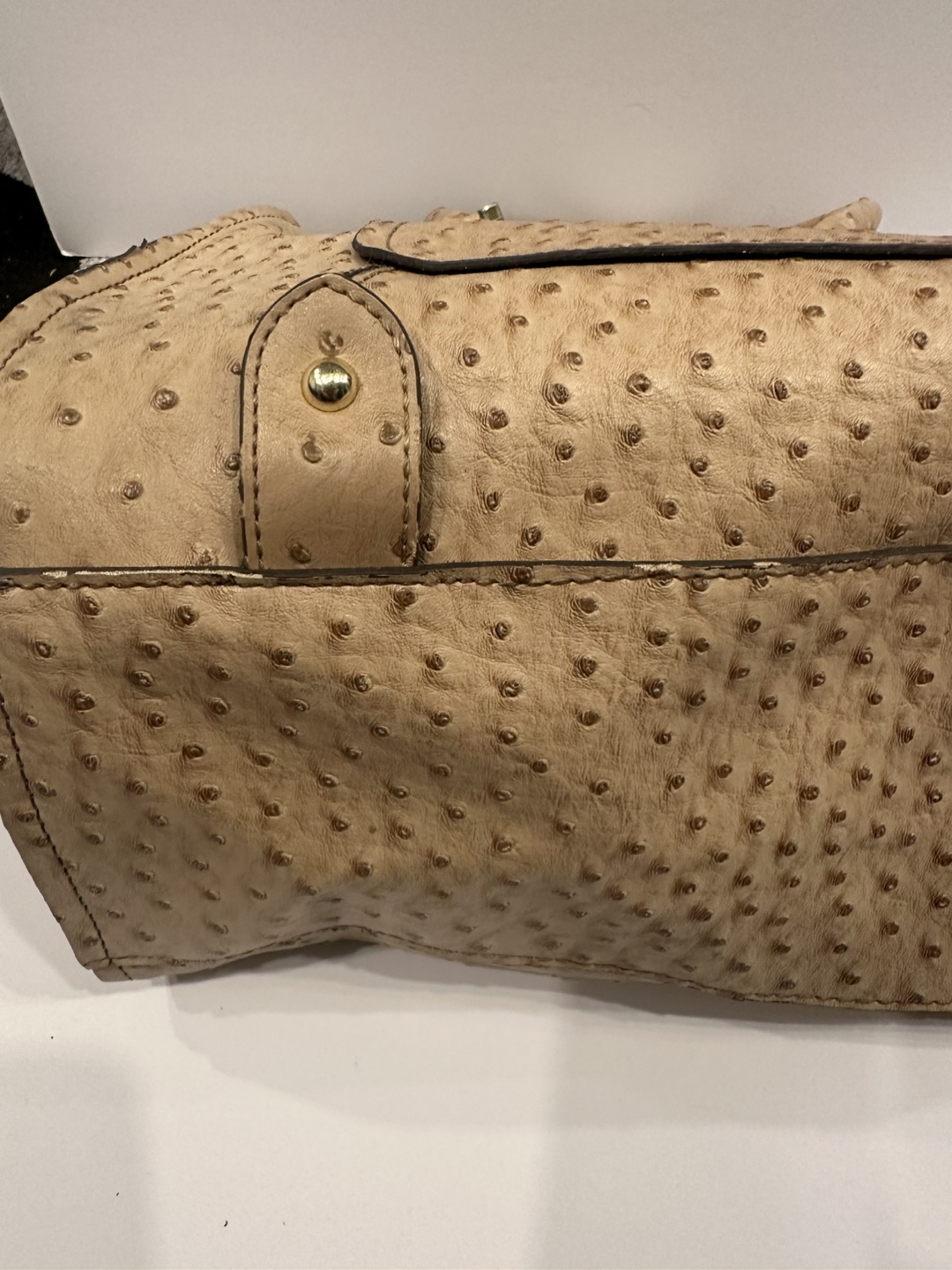 London fog Leather Beige Tote Bag - photo 4