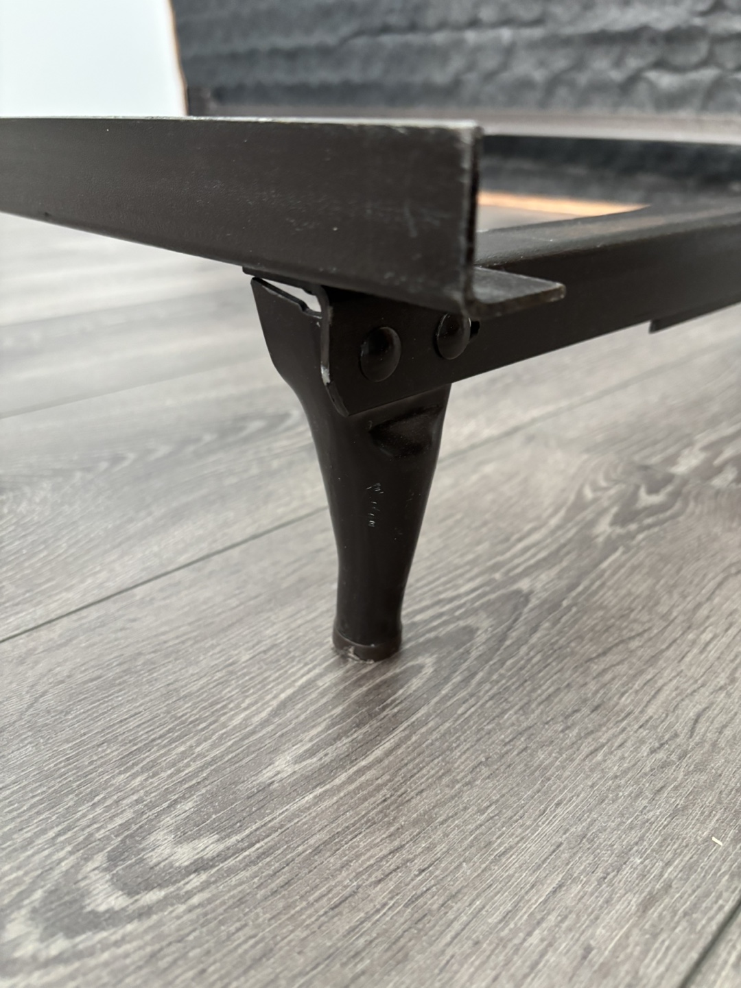 Metal Bed Frame - Brown - photo 2