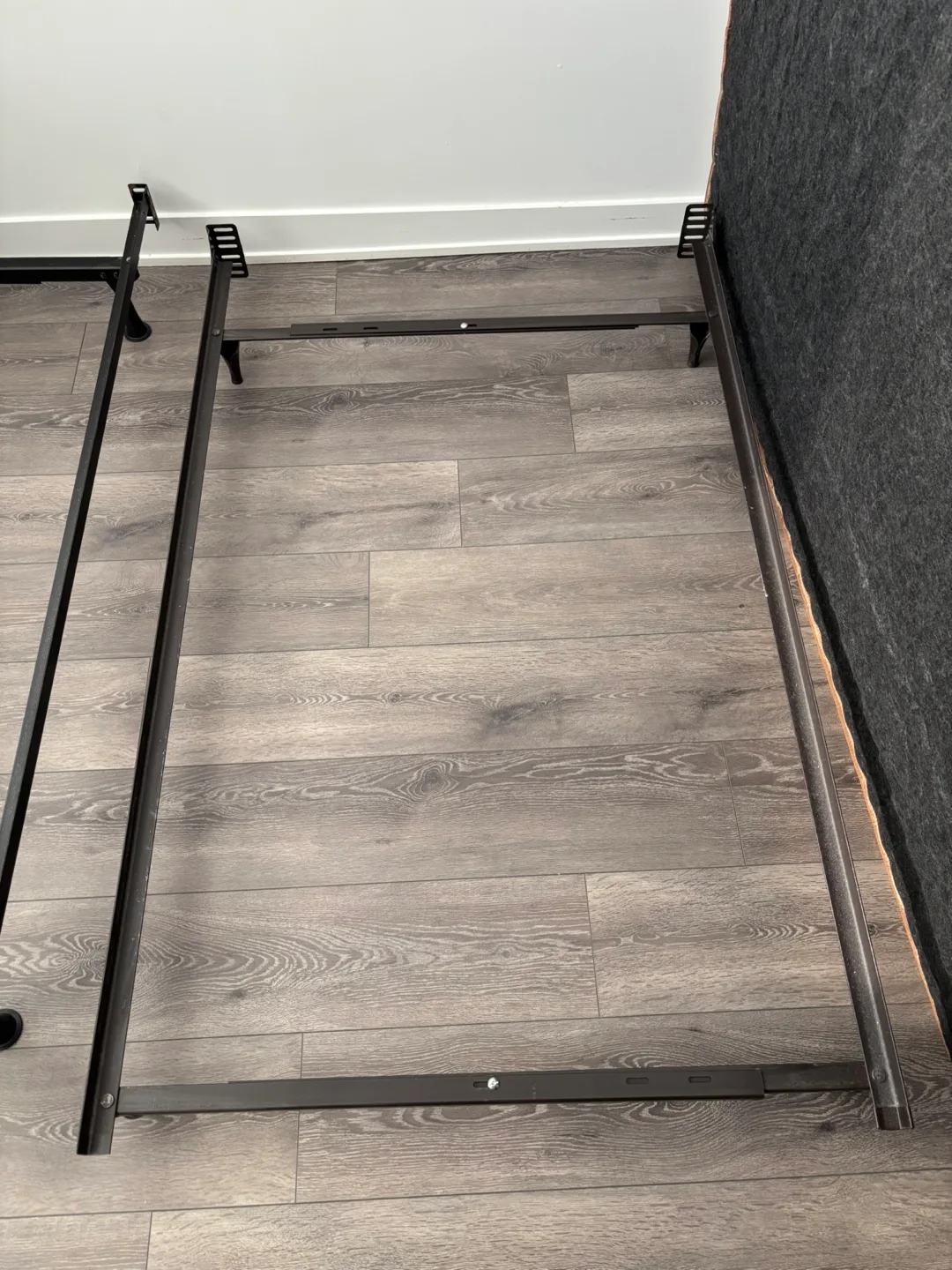 Metal Bed Frame - Brown thumbnail