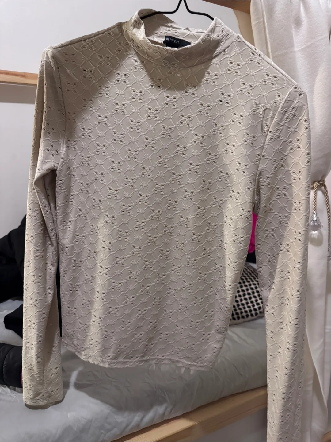 Forever 21 Lace Top - Size Small thumbnail