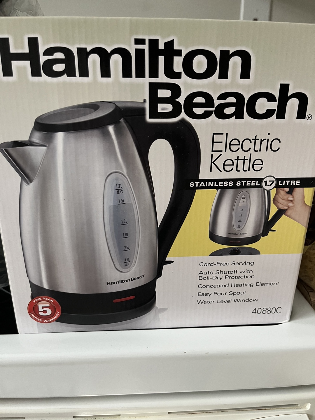 Brand new kettle