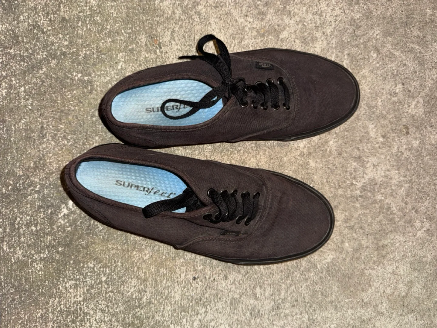 Vans Superfeet Black Sneakers thumbnail