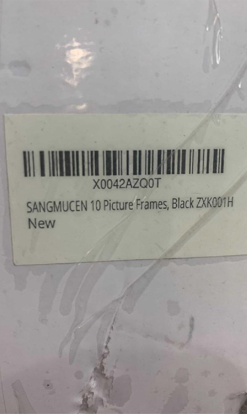 New SANGMUCEN 10 Picture Frames, Black ZXK001H - photo 5