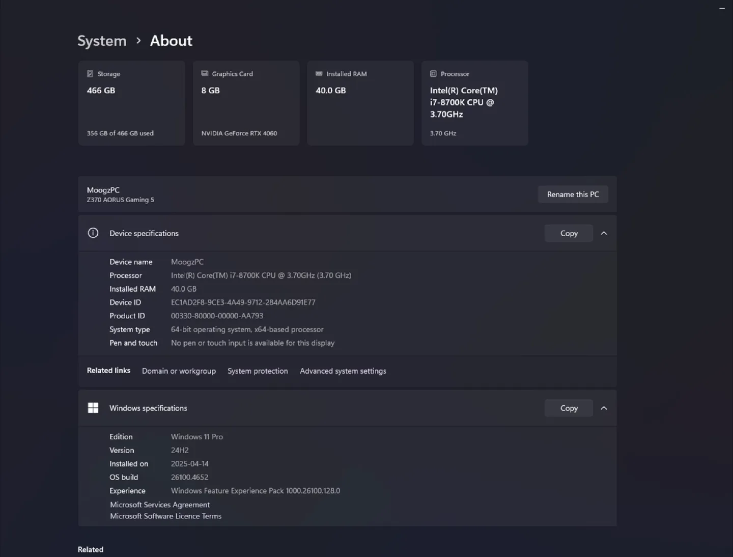 Custom Gaming PC - RTX 4060, i7-8700K, 40GB RAM image indicator(3)