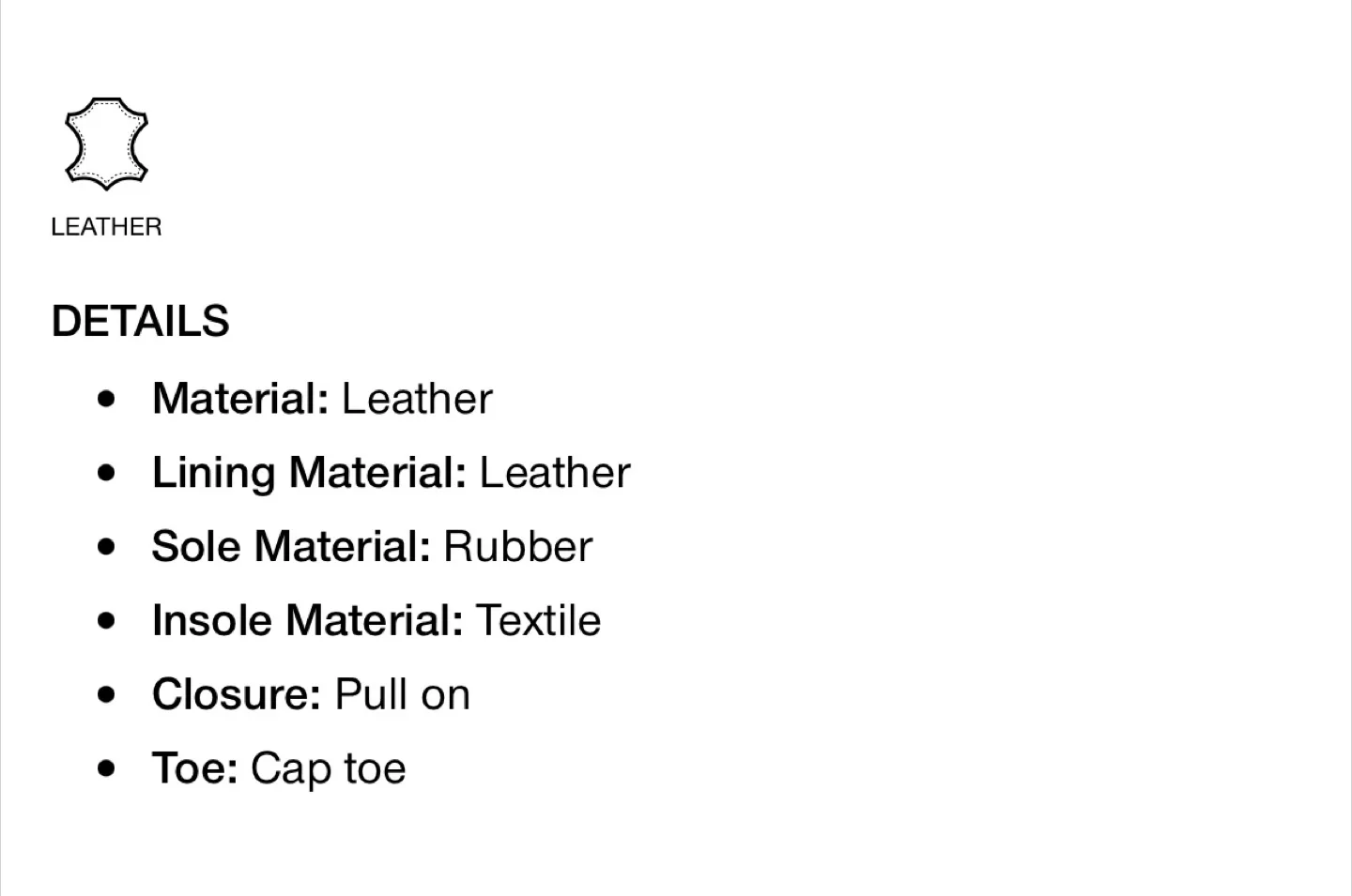 Leather Men’s shoes image indicator(9)