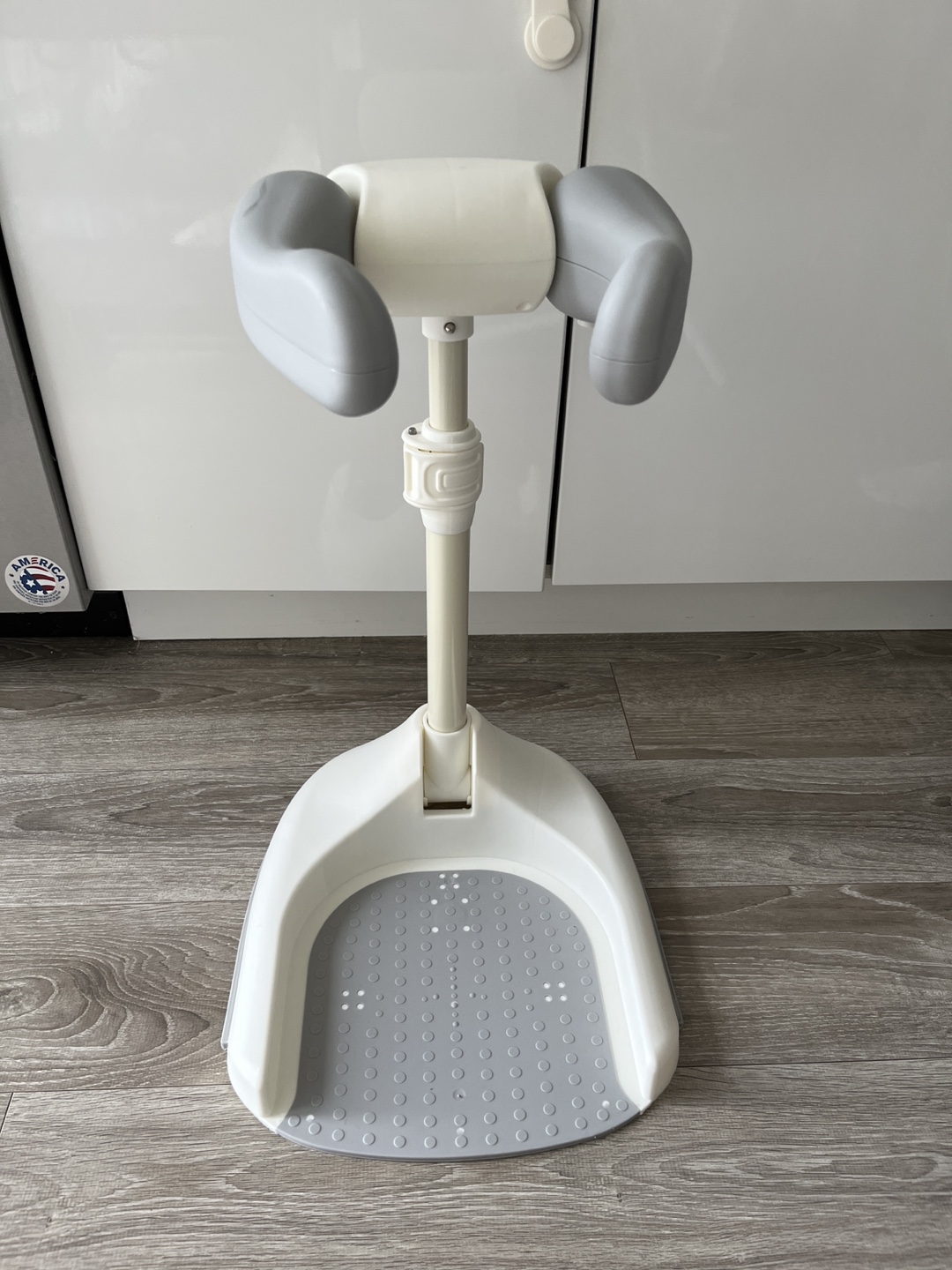 Bath Stand, Foldable Portable Toddler Shower Tower