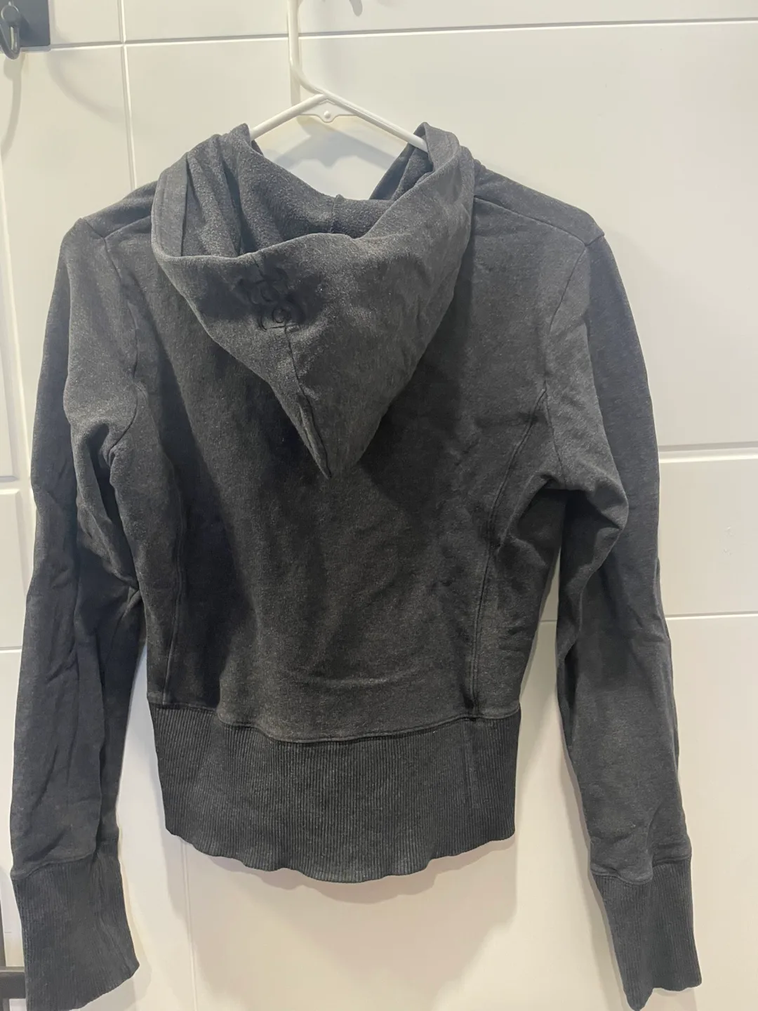 Grey Full Zip Hoodie - Size S image indicator(2)