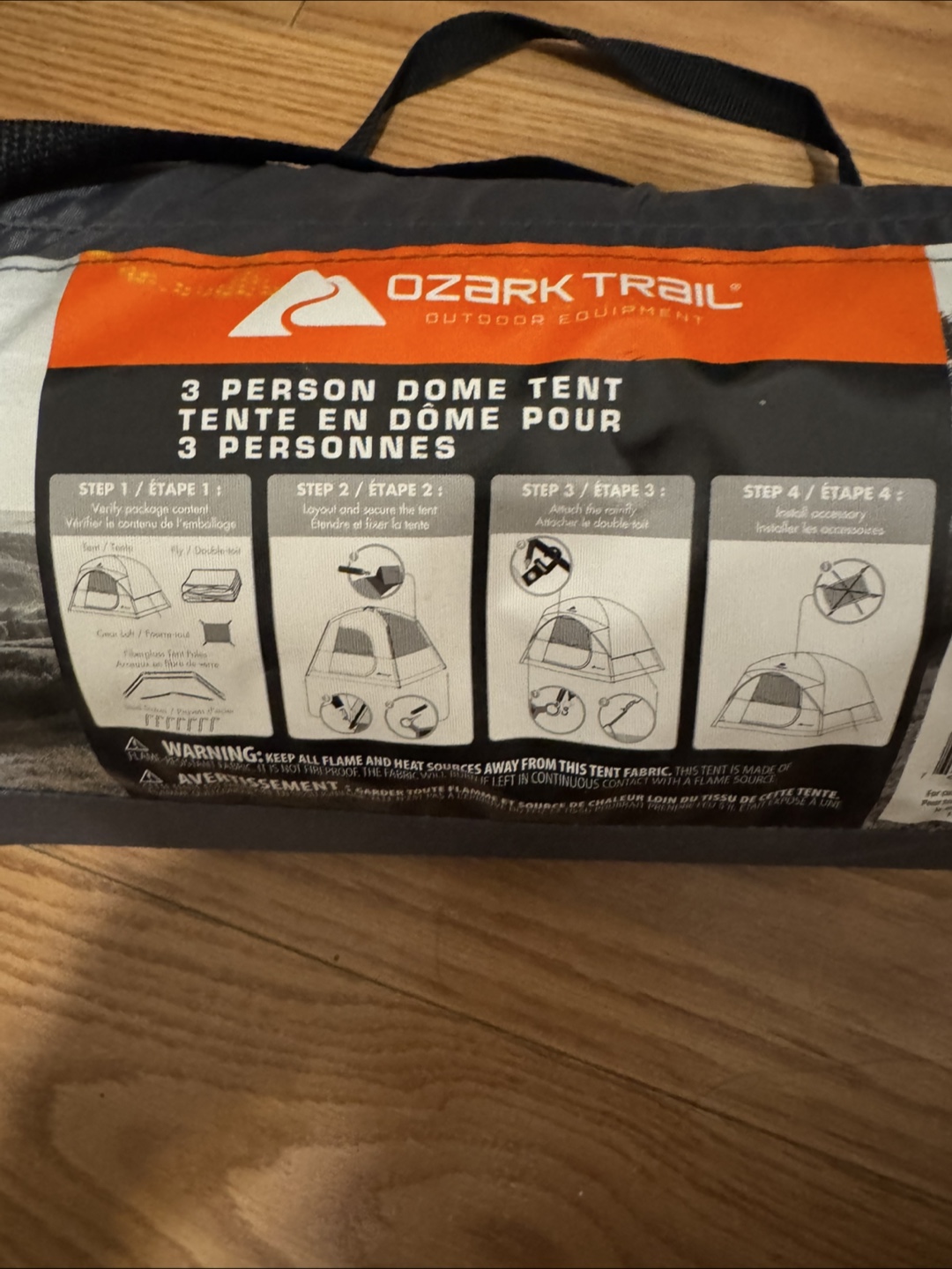 Ozark Trail 3-Person Dome Tent