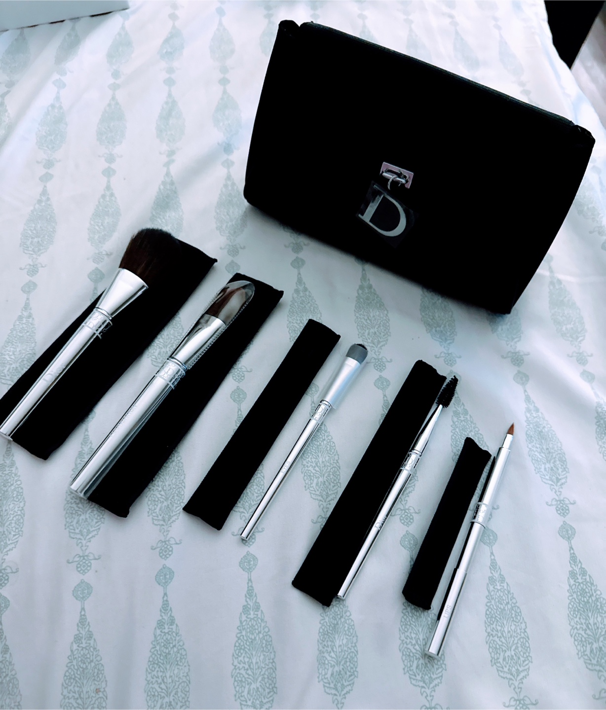 Dior Makeup Brush Set with Pouch