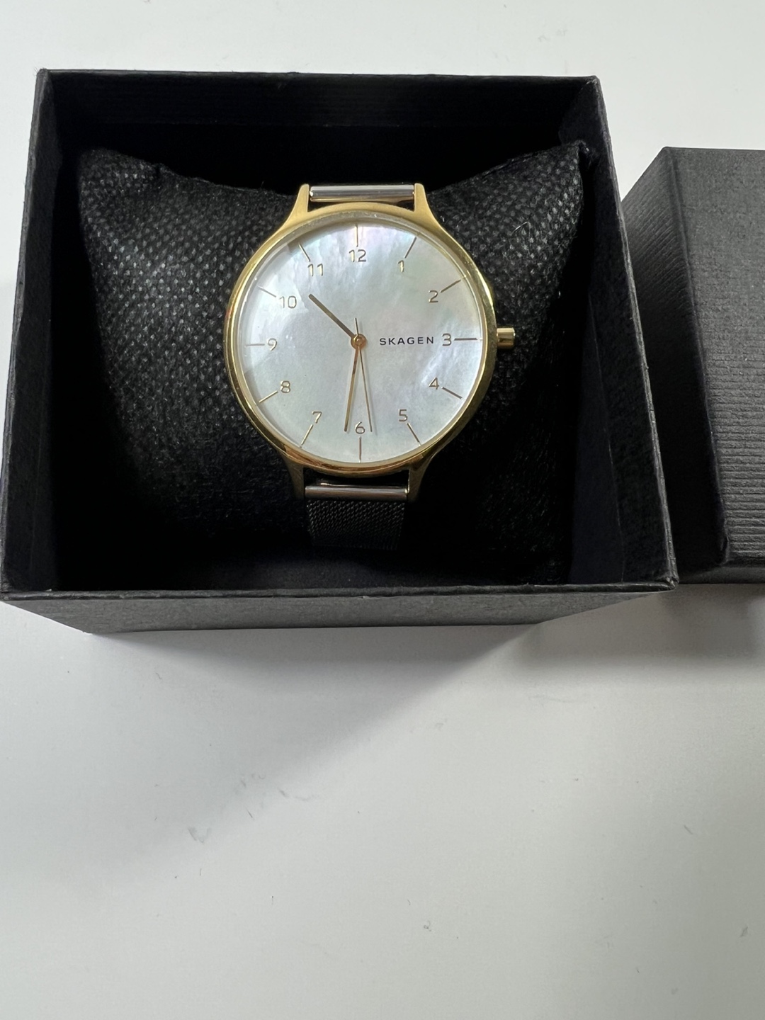 Skagen Gold-Tone Mesh Watch - photo 4