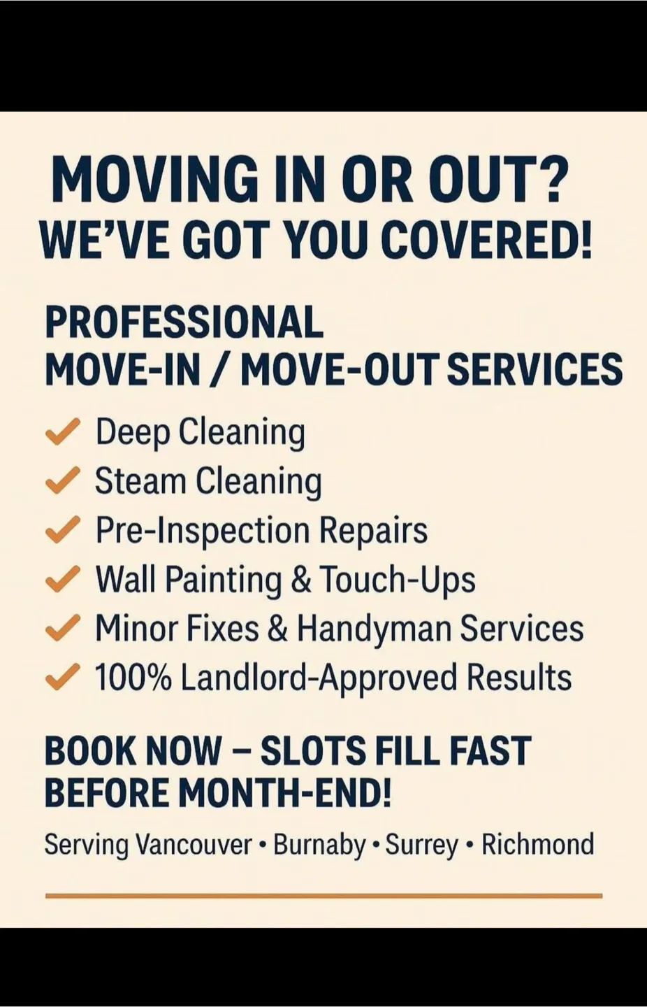 Professional Move-In/Move-Out Services thumbnail