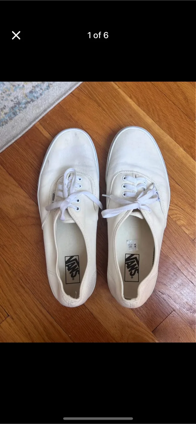 Vans Authentic Off White US 13 Men's thumbnail