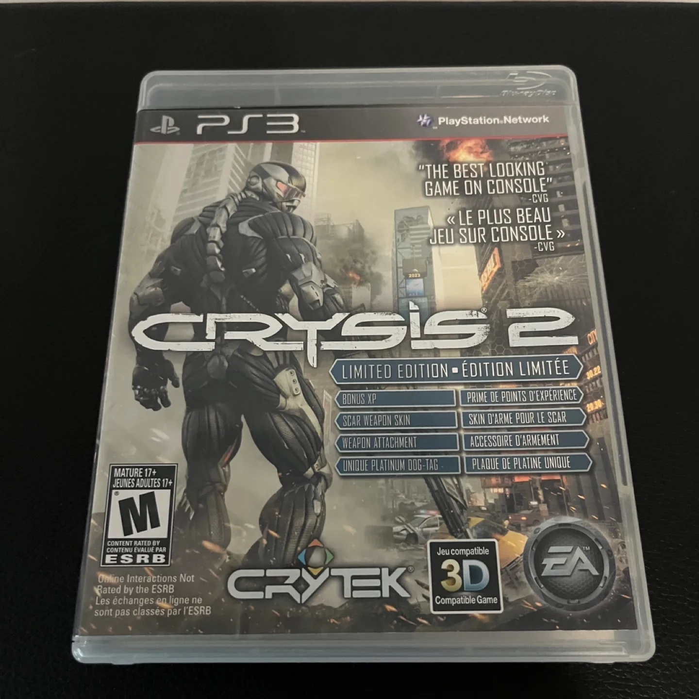 Crysis 2 Limited Edition for PS3 thumbnail