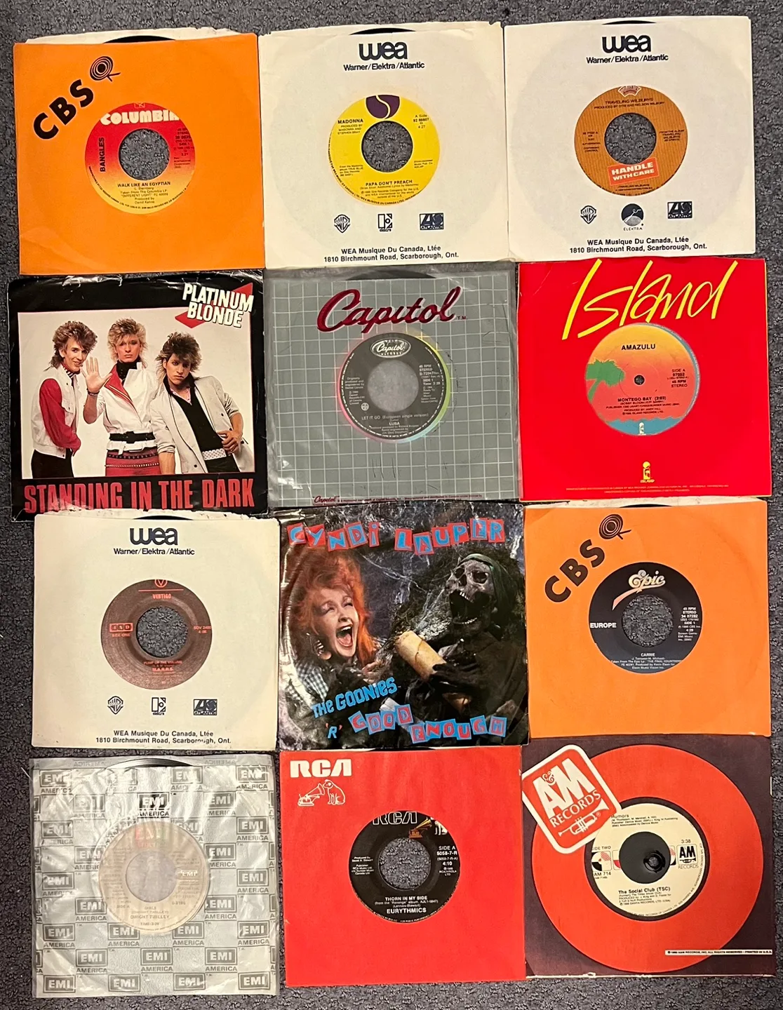 Assorted Vinyl 45s (Singles - All Hits) thumbnail