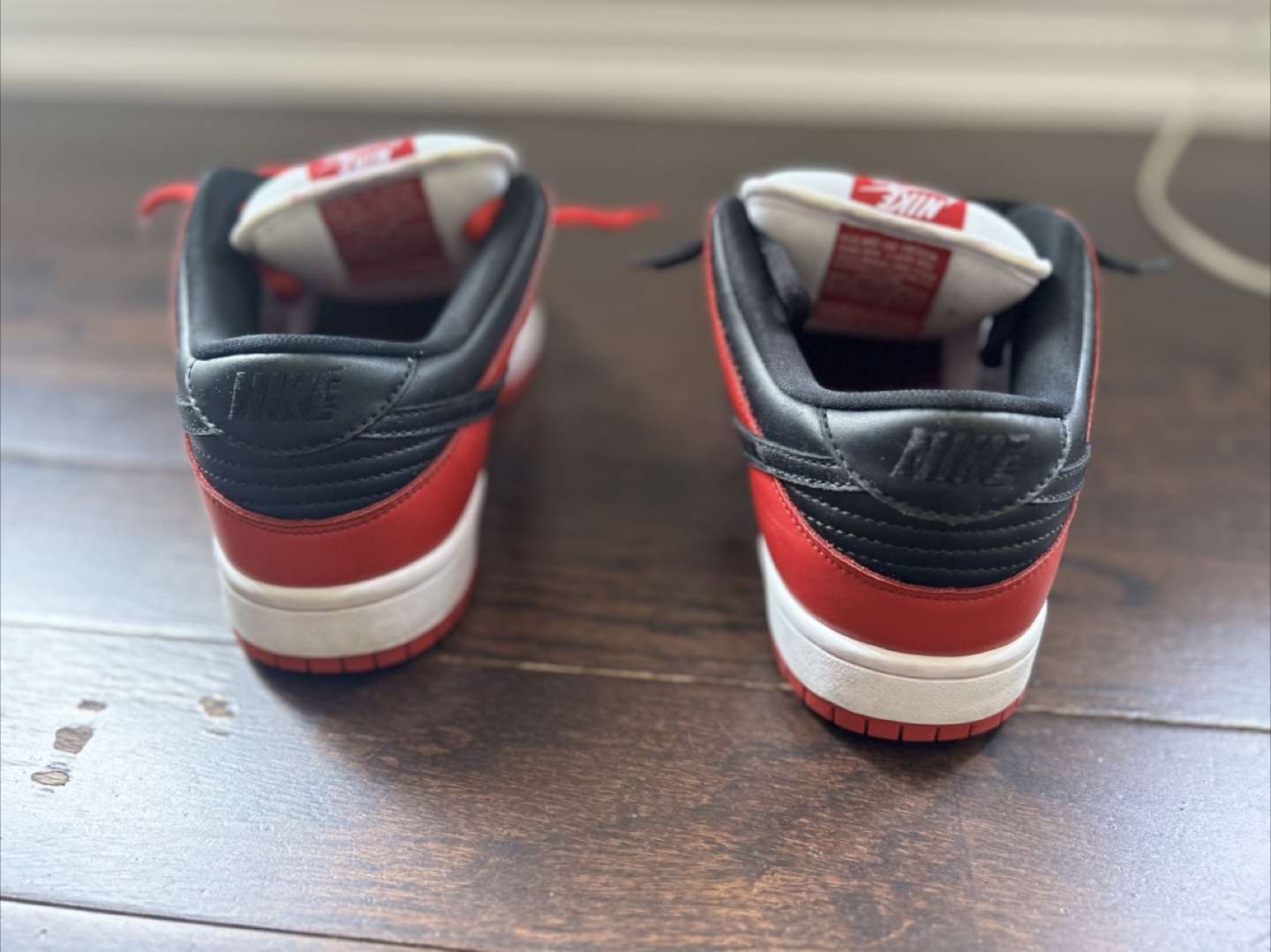 Nike SB Dunk Low Pro Chicago Red/White - photo 5