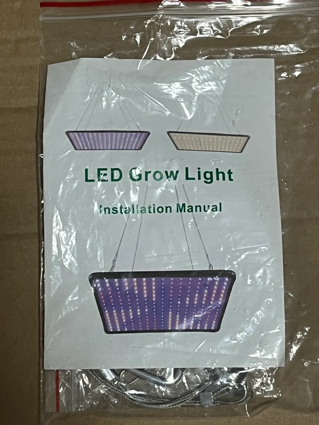 LED Grow Light with Installation Manual thumbnail