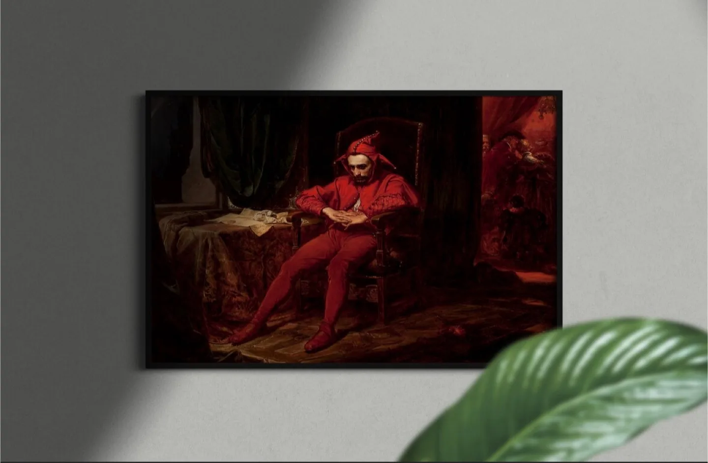 Stańczyk - Court Jester (Jan Matejko 1862), Framed Print thumbnail