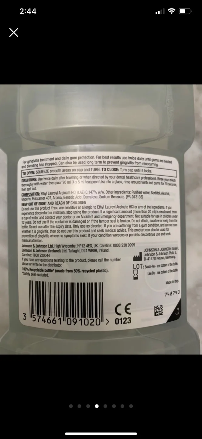 3 Items - Dental Set - Power Flosser and Gingivitis Gum Care Set image indicator(4)