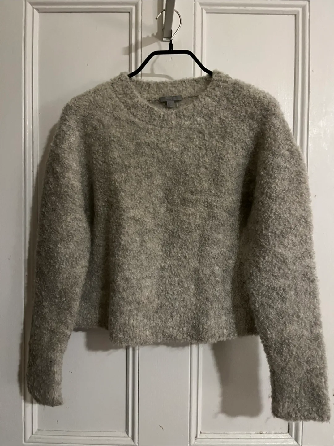 COS Fuzzy Mohair Crop Sweater Women’s Small thumbnail