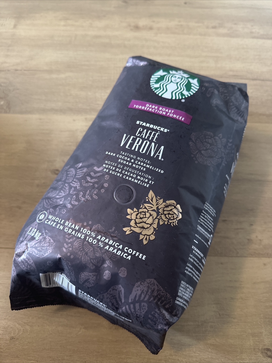 Starbucks Caffe Verona Dark Roast - 1.13kg