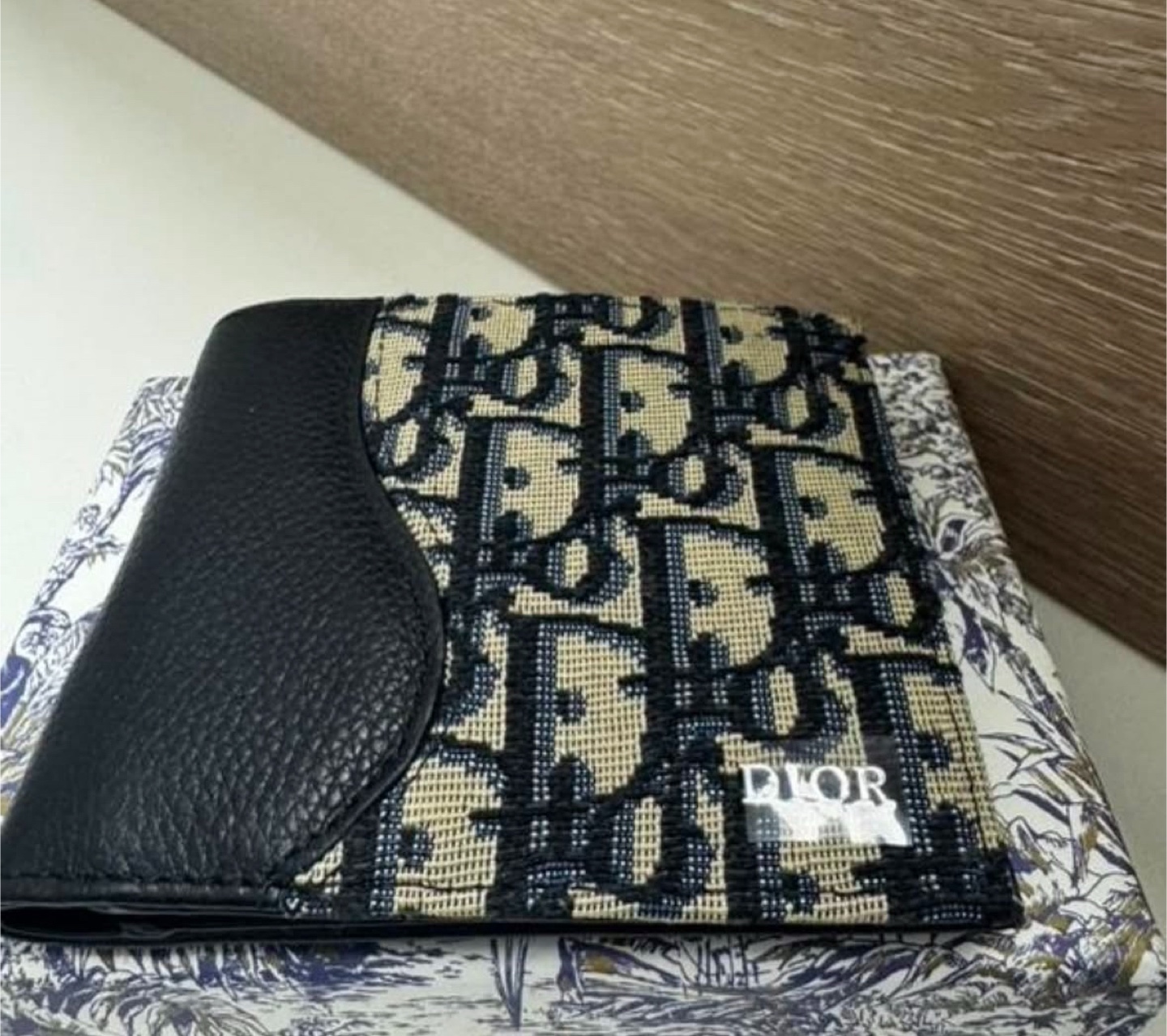 Dior Oblique Jacquard Wallet