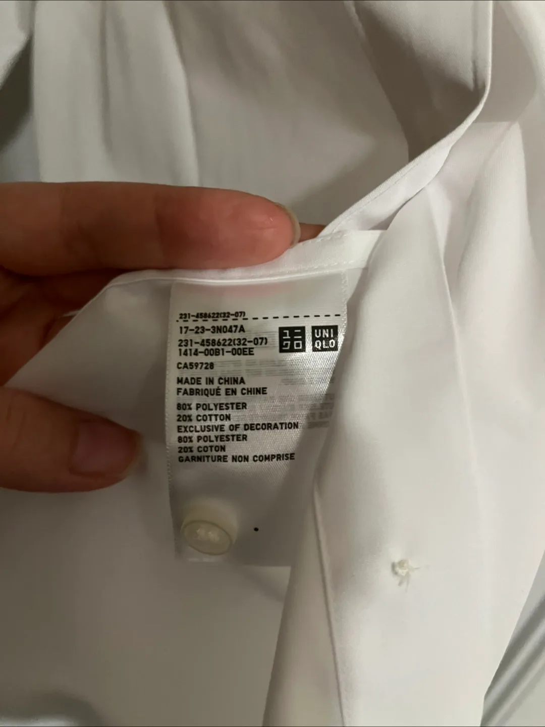 JW Anderson Uniqlo Collared Shirt Women’s Medium image indicator(3)