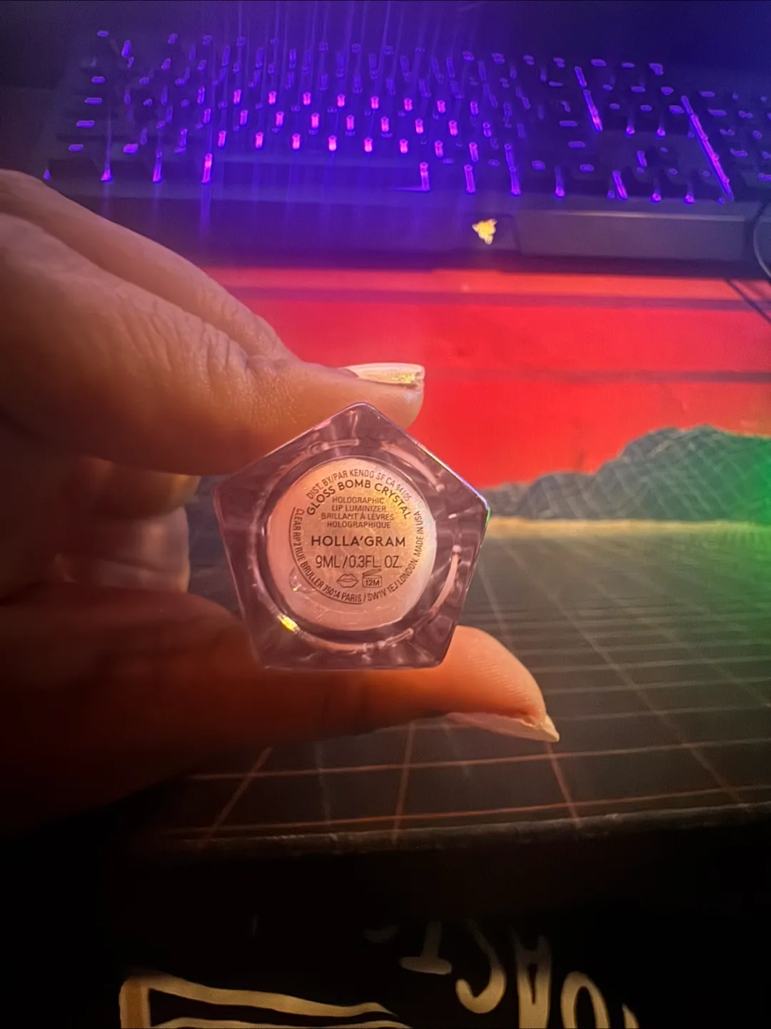 Fenty Beauty Holla'gram Gloss Bomb Crystal image indicator(3)