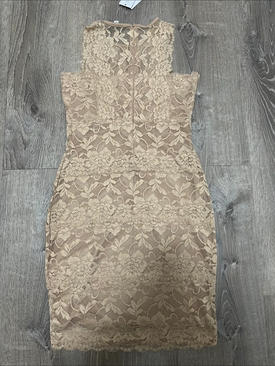 Lace Beige Dress image indicator(2)