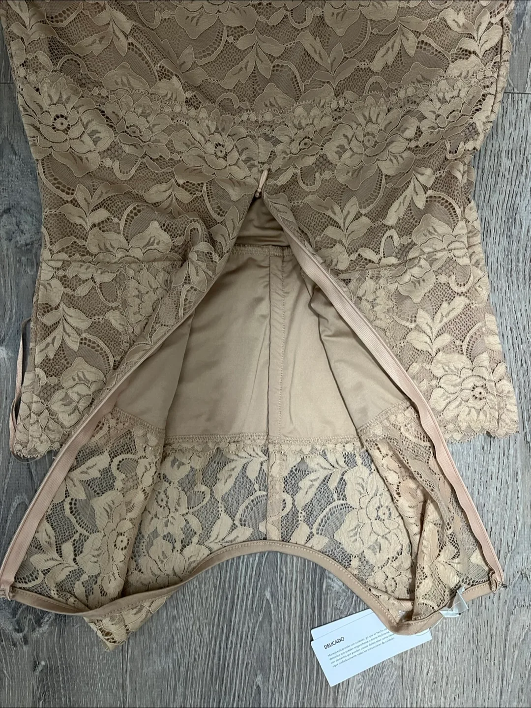 Lace Beige Dress image indicator(7)