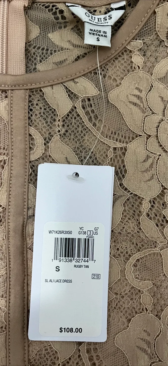 Lace Beige Dress image indicator(6)