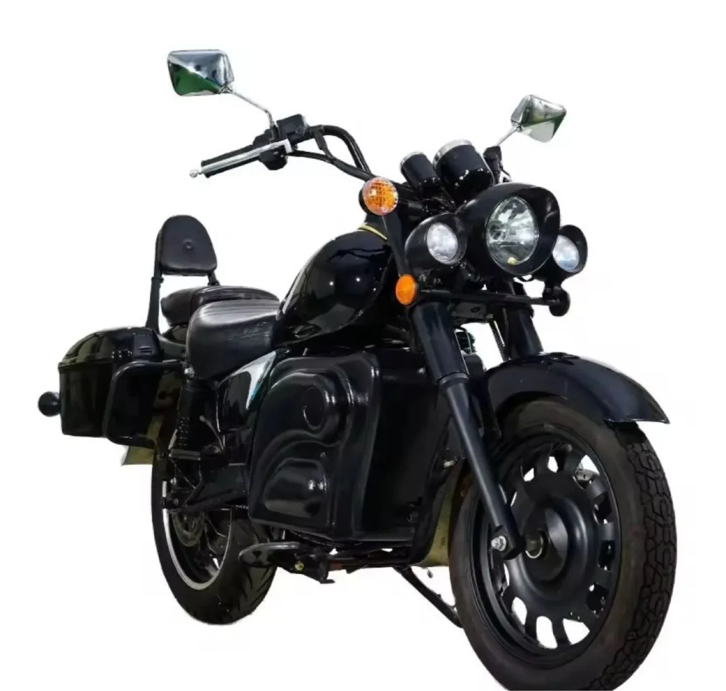 Black Electric Motorcycle thumbnail