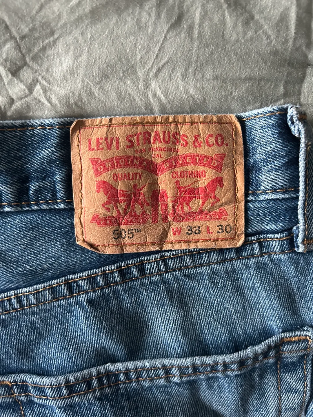 Levi's Denim Shorts - W33 image indicator(3)