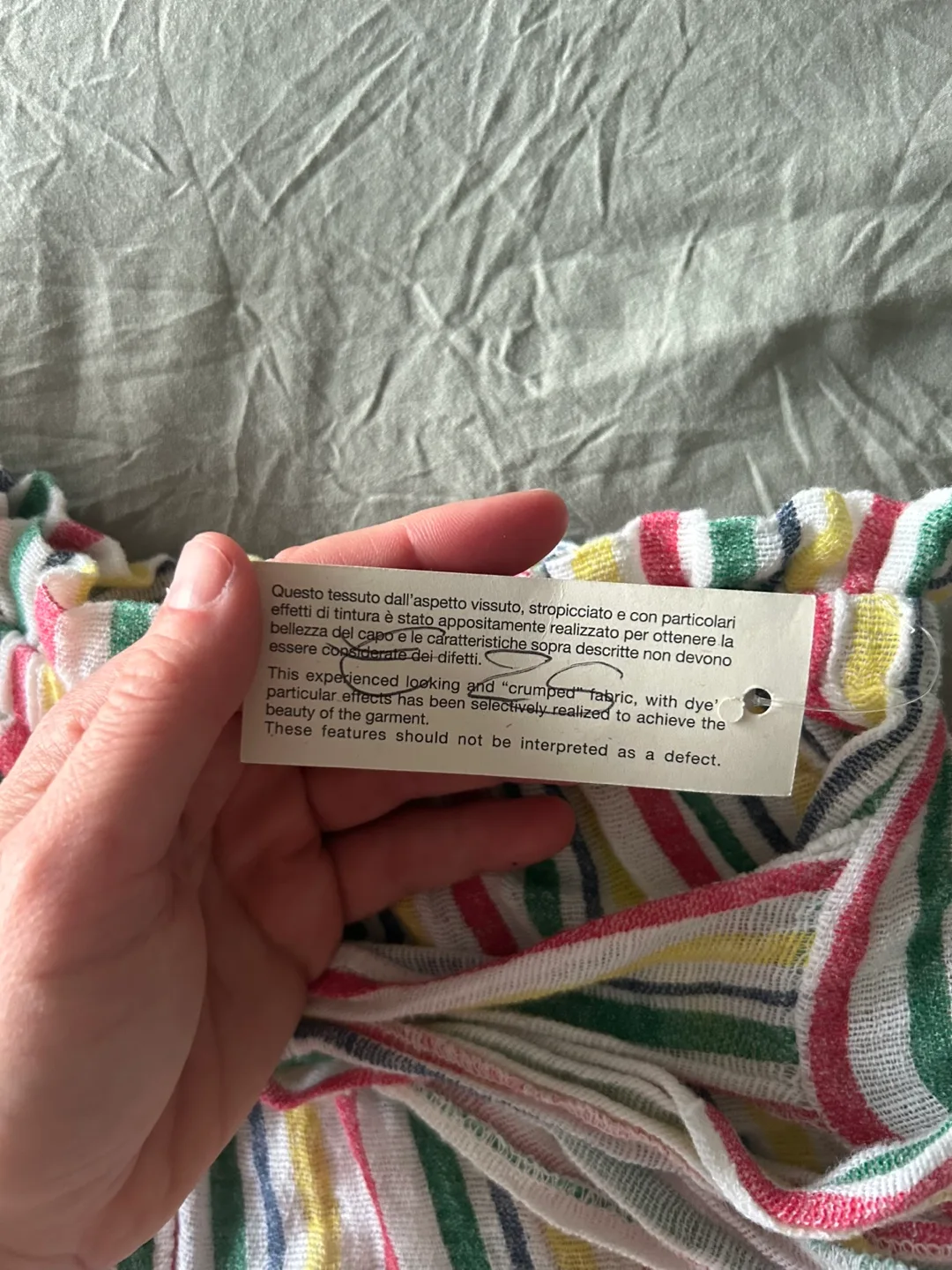 Italian Linen Short - M image indicator(4)