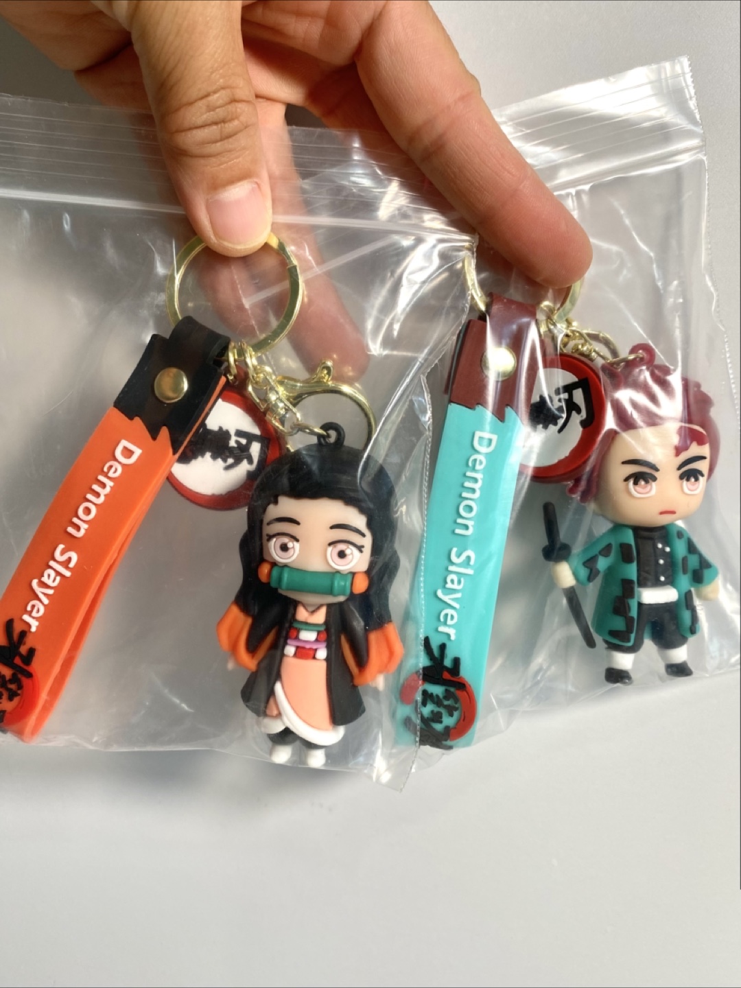 Silicone keychain movie or game themed bag ornament - photo 2