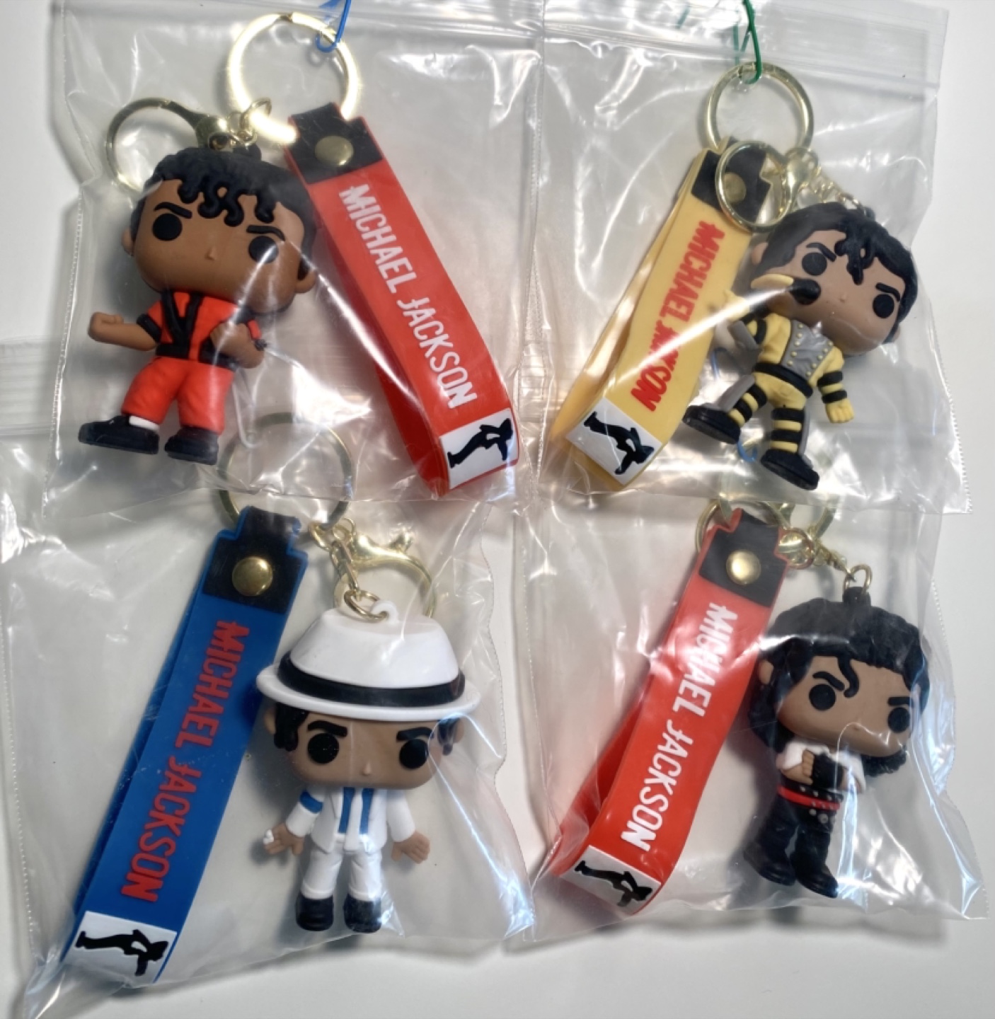 Silicone keychain movie or game themed bag ornament - photo 4