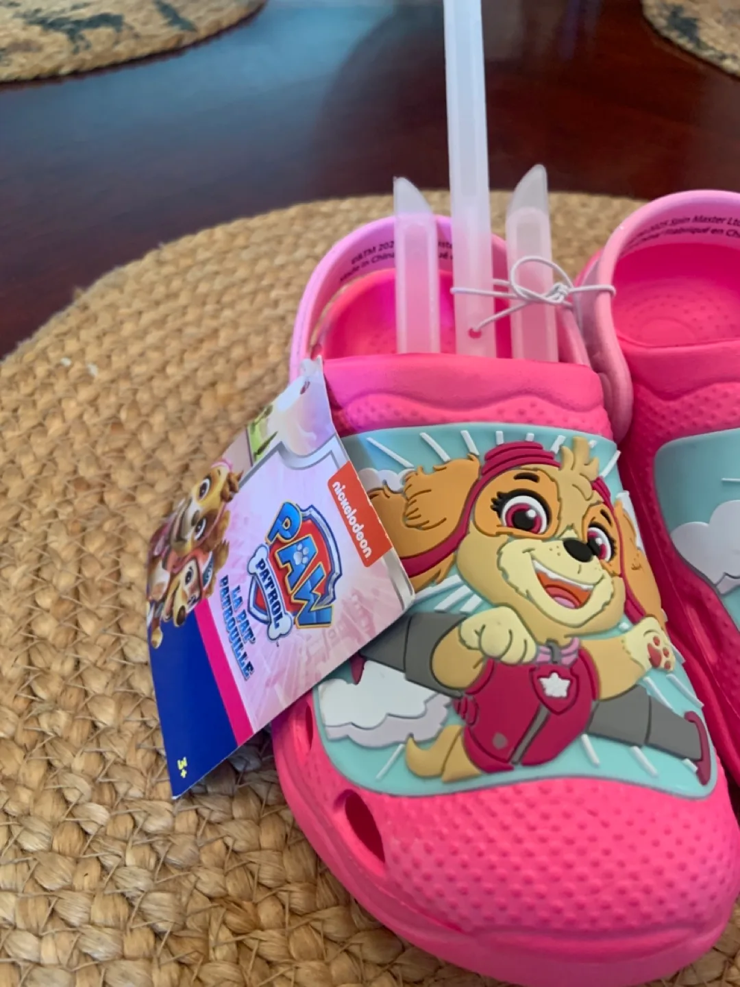 New Paw Patrol Pink Clogs - Size 9/10 image indicator(2)
