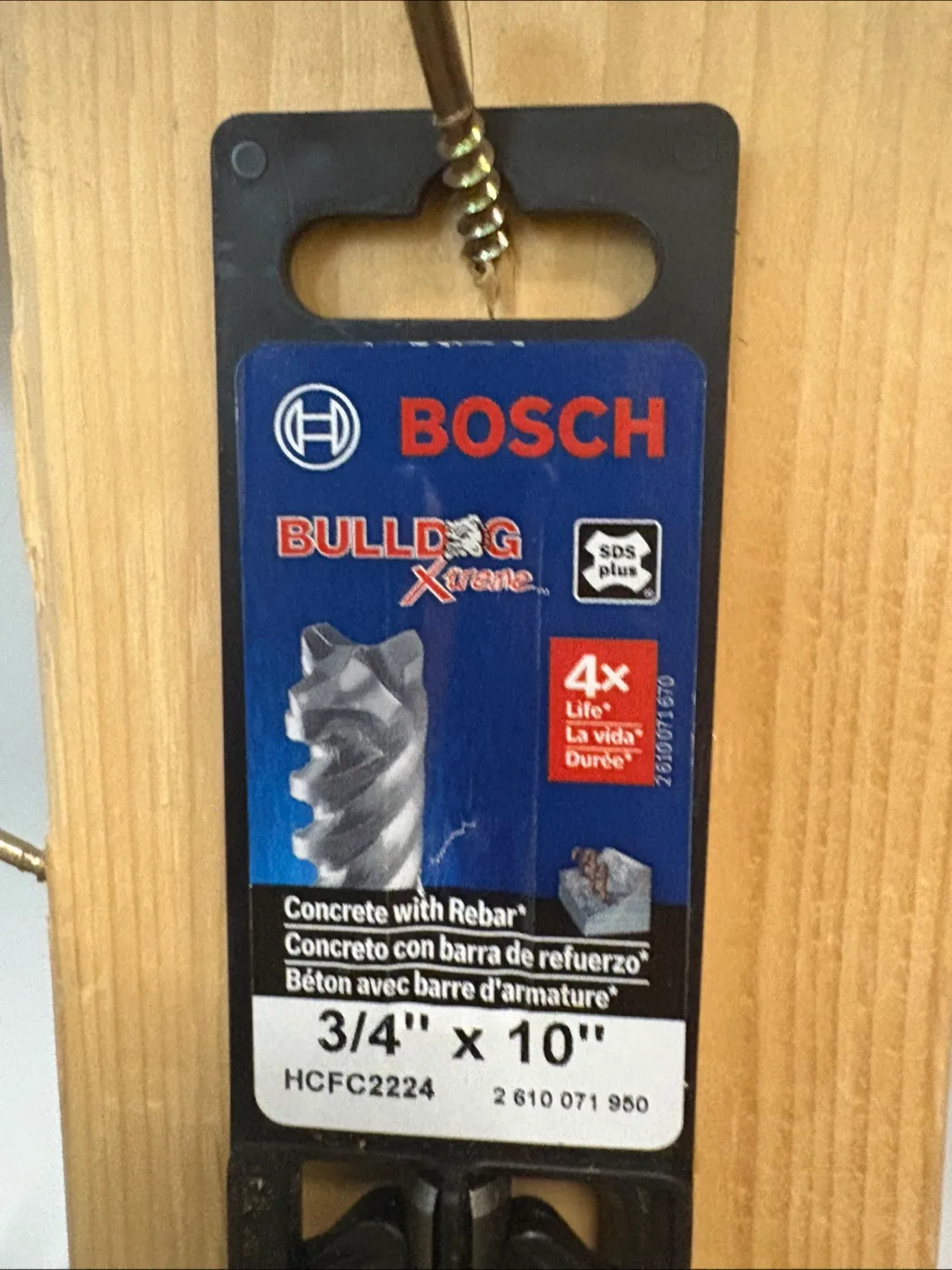 Bosch Bulldog Xtreme 3/4" x 10" Drill Bit - New thumbnail