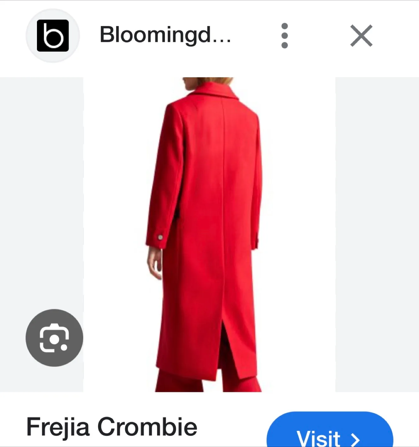 Ted Baker Frejia Crombie Strap Coat New With Tags image indicator(6)