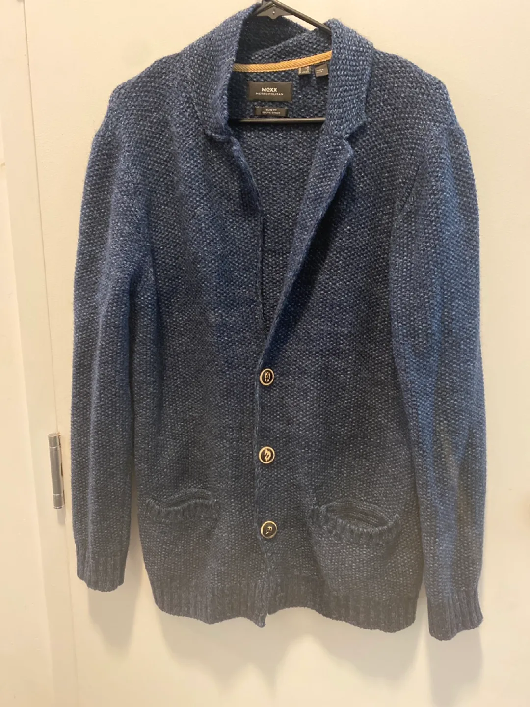 Mexx Metropolitan Blue cardigan - Size L thumbnail