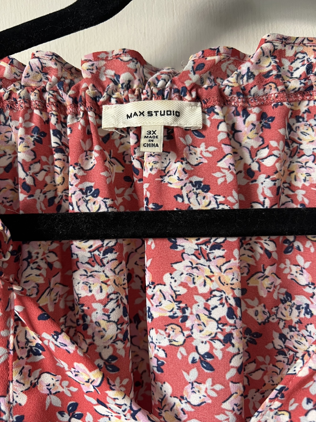 MAX STUDIO Floral Print Blouse - 3X - photo 3