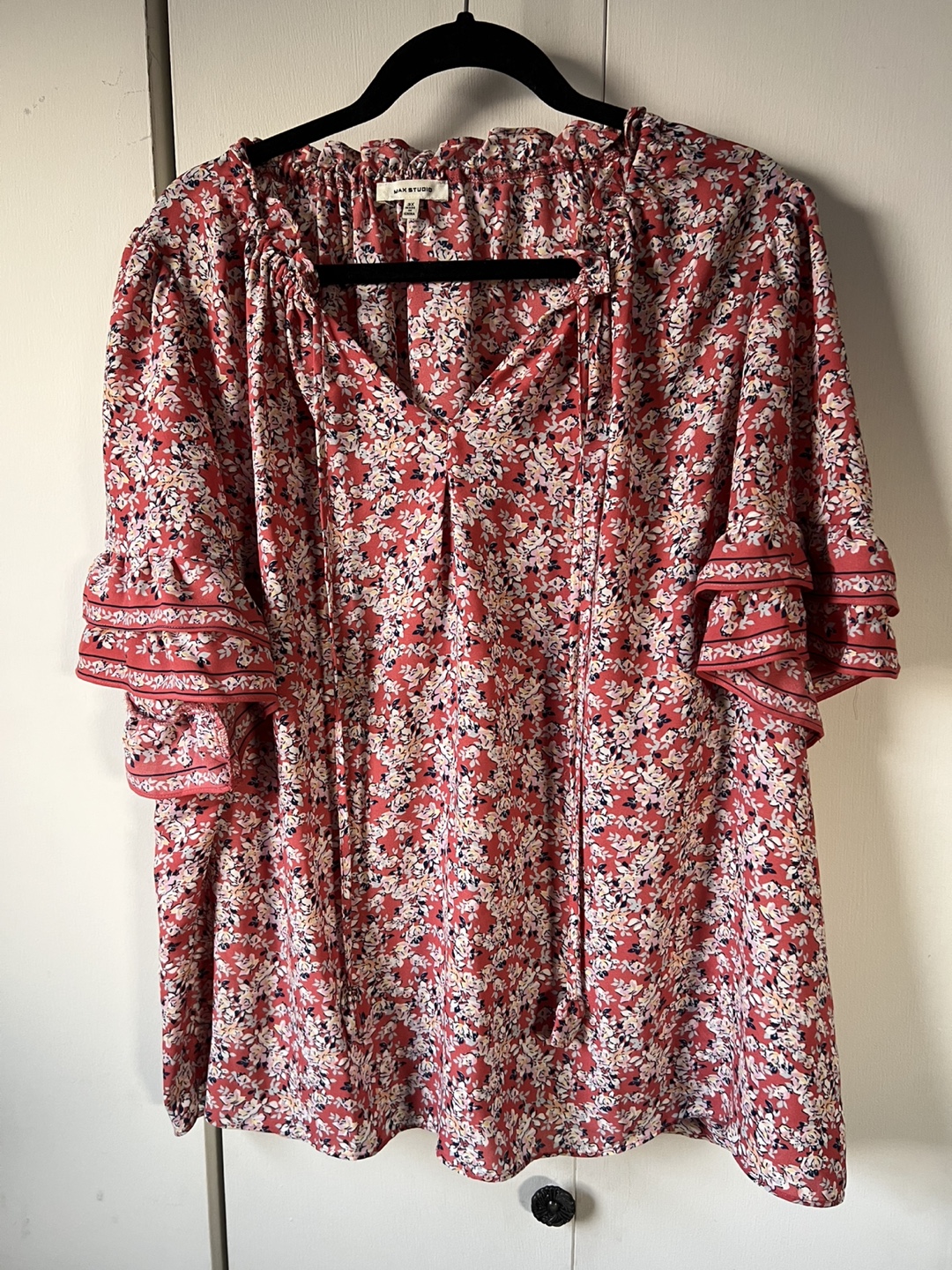 MAX STUDIO Floral Print Blouse - 3X - photo 2