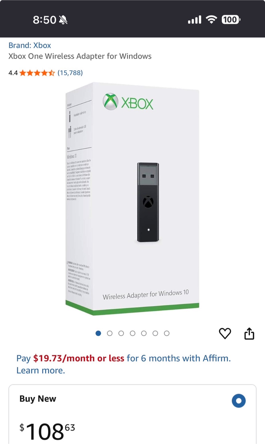 Xbox One Wireless Adapter for Windows - photo 2